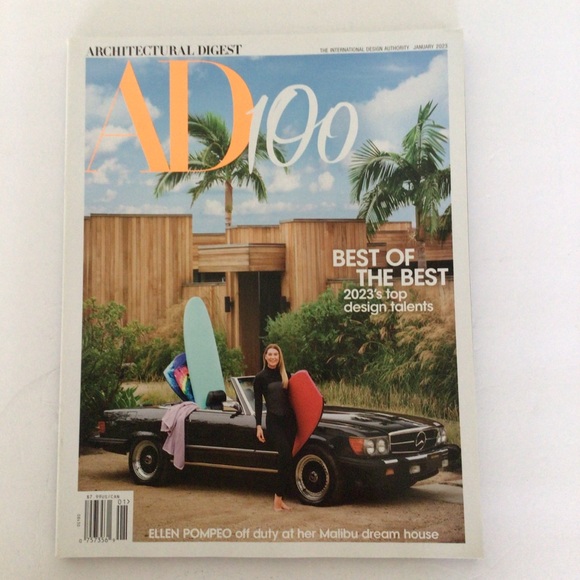 ARCHITECTURAL DIGEST MAGAZINE JANUARY 2023 ISSUE NWT - Picture 1 of 8